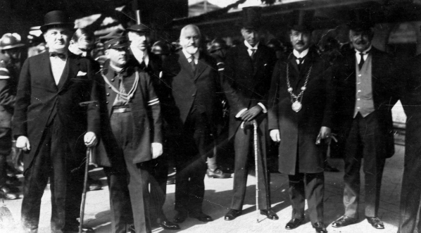  Prezydent RP Stanisław Wojciechowski na Pomorzu-pobyt w Bydgoszczy w sierpniu 1924 r.  