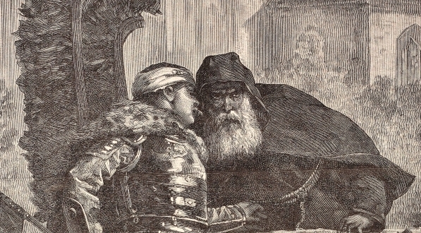  "Husarz wracający z wyprawy tureckiej".  