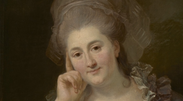  "Portret Magdaleny Agnieszki z Lubomirskich Sapieżyny"  Marcelego Bacciarellego.  