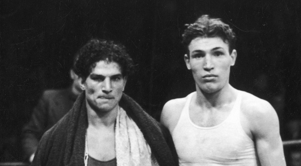  Międzynarodowy mecz bokserski Polska - Włochy w Warszawie w styczniu 1938 r.  