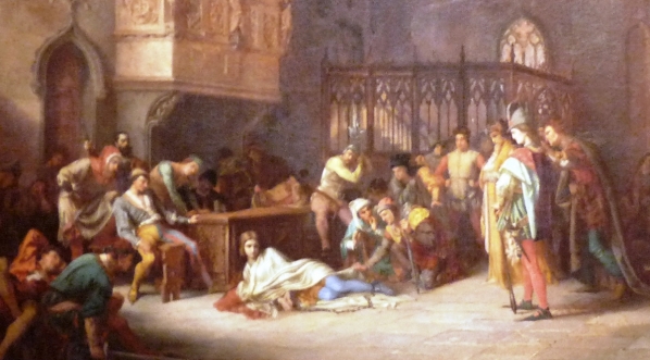  "Joanna  d`Arc więziona przez Anglików" Stanisława Chlebowskiego.  