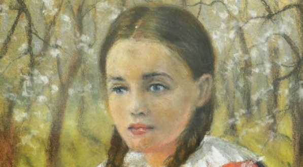  "Dziewczyna w stroju ludowym" Kaspra Żelechowskiego.  