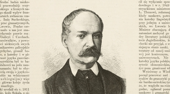  Portret Henryka Sucheckiego na stronie tytułowej czasopisma.  