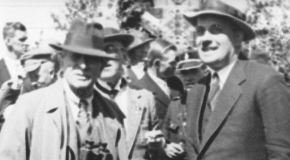  Uroczystości rocznicowe bitwy pod Gorlicami w Gorlicach w 1934 r.  