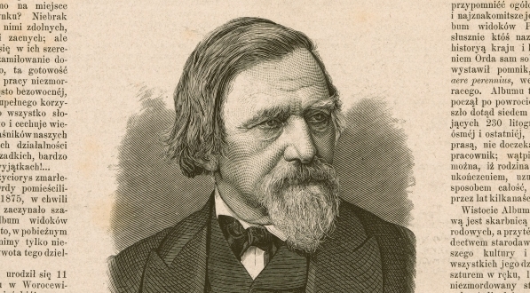  Portret Napoleona Ordy na stronie tytułowej "Tygodnika Ilustrowanego".  