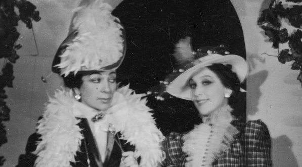  Operetka "Czar walca" w teatrze Wielka Rewia w Warszawie w 1938 r.  