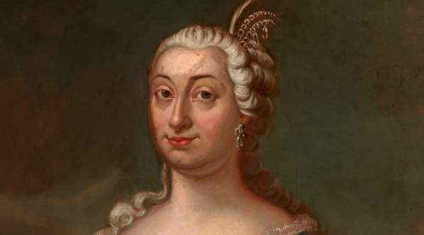  "Portret Anny Ludwiki z Mycielskich Radziwiłłowej (1729-1771), żony Michała Kazimierza Radziwiłła "Rybeńki", hetmana wielkiego litewskiego i wojewody wileńskiego".  