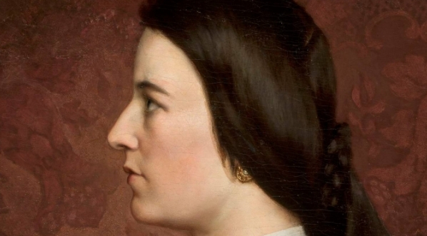  "Portret Marii Sawiczewskiej, siostry artysty" Artura Grottgera.  