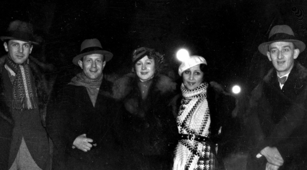  Grupa artystów podczas pobytu w Zakopanem w 1933 r.  