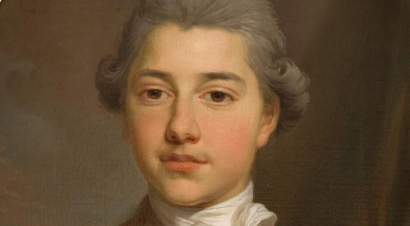  "Portret księcia Józefa Poniatowskiego w wieku młodzieńczym" Marcello Bacciarellego.  