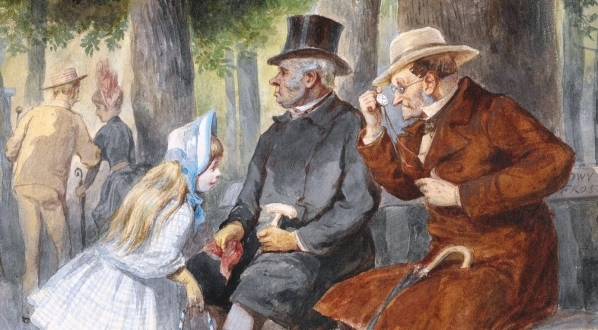  "W Saskim Ogrodzie" Franciszka Kostrzewskiego.  