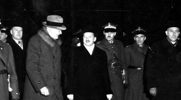  Powrót prezydenta RP Ignacego Mościckiego z Wisły 17.03.1936 r.  
