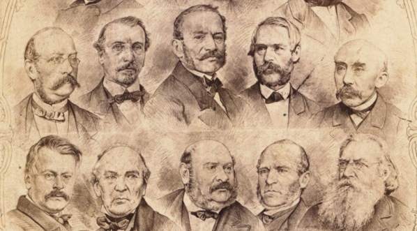  Tableau z portretami zmarłych pracowników "Tygodnika Illustrowanego" z 1878 r.  