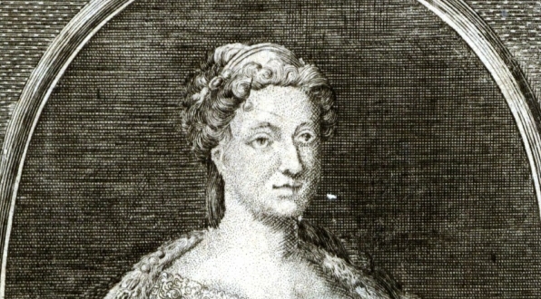  "Katarzyna z Opalińskich Leszczyńska" Bartholomausa Strahowsky`ego. .  