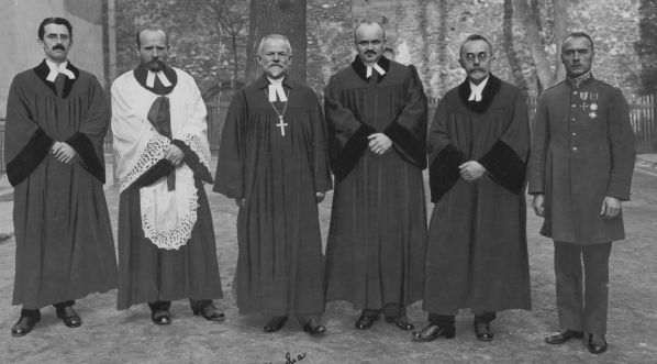  Instalacja proboszcza Kościoła ewangelicko-augsburskiego w Krakowie pastora Wiktora Niemczyka w 1926 r.  