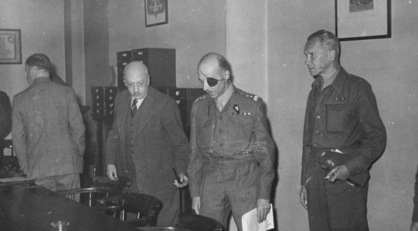  Konferencja prasowa Naczelnego Wodza gen. Tadeusz Bora-Komorowskiego w Londynie  19.05.1945 r.  