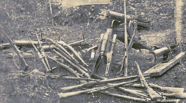  Trofea legjonu pod Michałowem.  