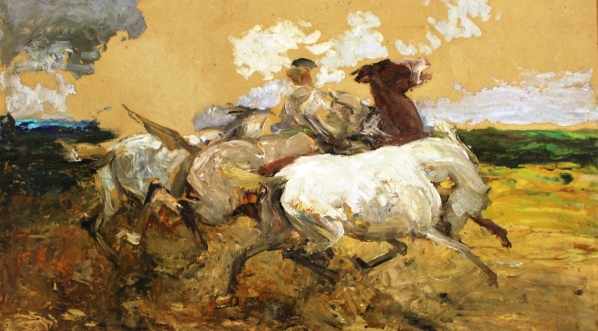  "Przed burzą" Alfreda Wierusza Kowalskiego.  