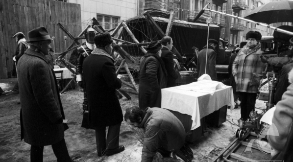  Realizacja filmu Piotra Szulkina "Wojna światów - następne stulecie" w 1981 r.  