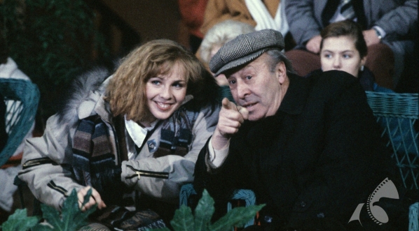  Leon Niemczyk w filmie "Europejska noc" z 1992 r.  