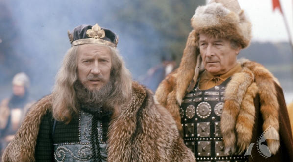  Scena z filmu Ewy i Czesława Petelskich "Kazimierz Wielki" z 1975 r.  