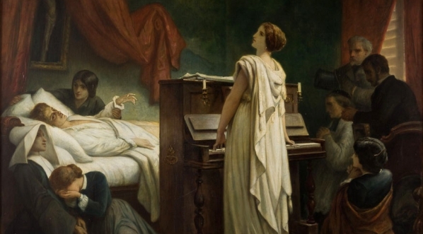  "Śmierć Chopina" Félixa-Josepha Barriasa.  