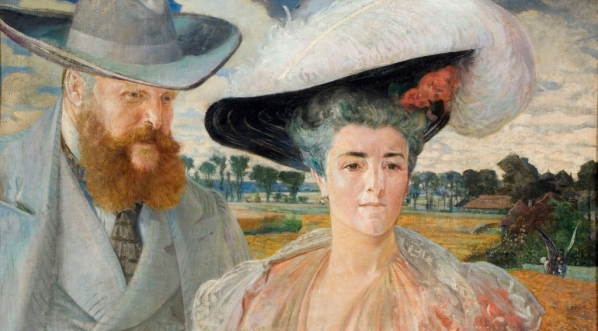  "Portret Karola i Małgorzaty Lanckorońskiej" Jacka Malczewskiego.  