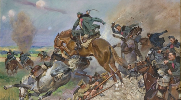  "Szarża pod Rokitną" Wojciecha Kossaka.  
