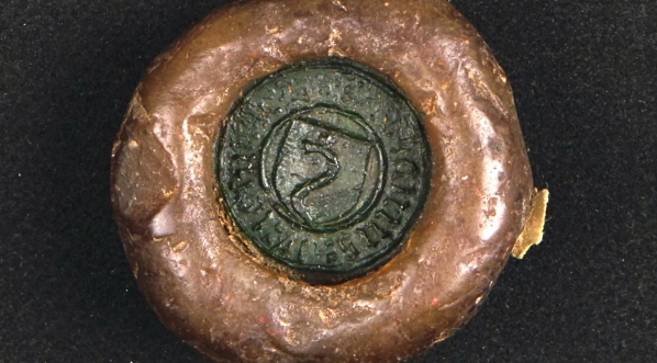  Odcisk pieczęci Jana Kuropatwy z Łańcuchowa pod dokumentem wystawionym 26.09.1452 r.  