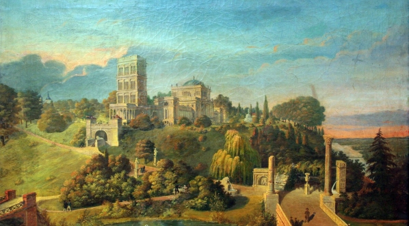  "Homel, pałac Rumiancewych-Paszkiewiczów" Adama Idźkowskiego.  