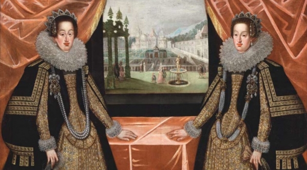  "Maria Anna i Cecylia Renata  Habsburżanki, córki cesarza Ferdynanda II"  Justusa Sustermansa.  