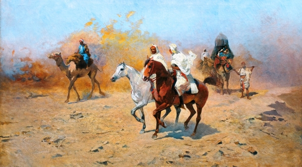  "Przez pustynię" Tadeusza Ajdukiewicza.  