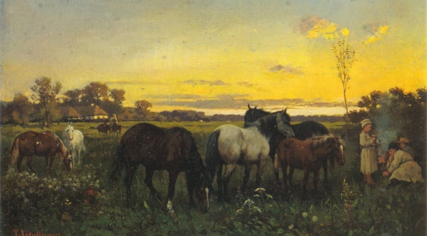  "Konie na pastwisku" Tadeusza Ajdukiewicza.  