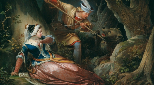  "Dzielny obrońca" Franza Geylinga.  