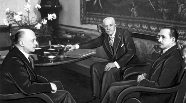  Prezydium Automobilklubu Polski na audiencji u prezydenta RP Ignacego Mościckiego w 1939 r.  