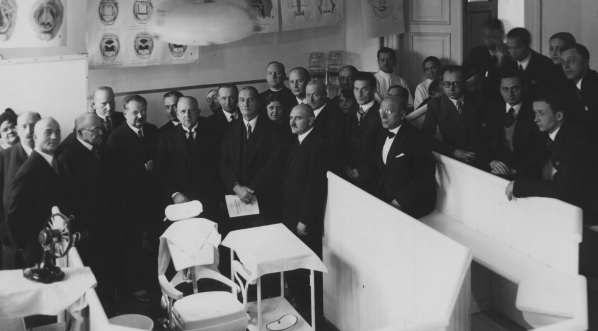  Uroczystość otwarcia nowych klinik w Akademii Stomatologicznej w Warszawie 25.11.1933 r.  