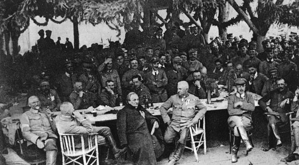  Uroczystości z okazji rocznicy powstania 4 pułku Legionów i ostatecznego uznania 7 pułku Legionów na tzw. "Rojowym Osiedlu" zbudowanym przez żołnierzy Legionów koło Optowej w dniach 28-30.05.1916 r.  