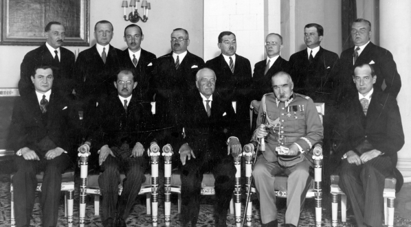  Uroczystość zaprzysiężenia gabinetu premiera Leona Kozłowskiego, Warszawa 15.05.1934 r.  