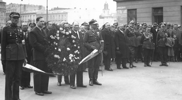  Uroczystości rocznicowe bitwy pod Kaniowem w Warszawie 12.05.1935 r.  