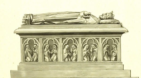  Nagrobek króla Władysława Łokietka.  