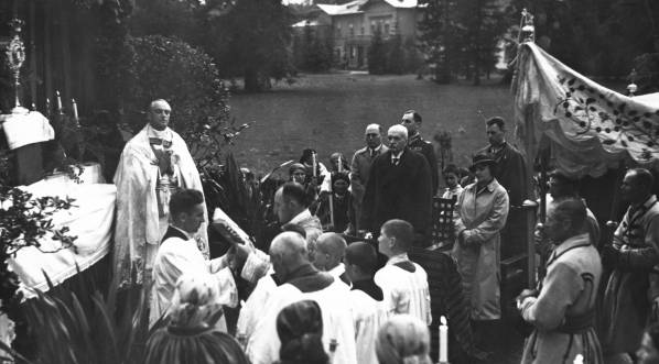  Uroczystość Bożego Ciała w Spale, 11.06.1936 r.  