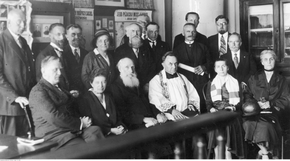  Uroczystość poświęcenia lokalu Polskiego Towarzystwa Walki z Alkoholizmem „Trzeźwość” w Warszawie 24.05.1931 r.  