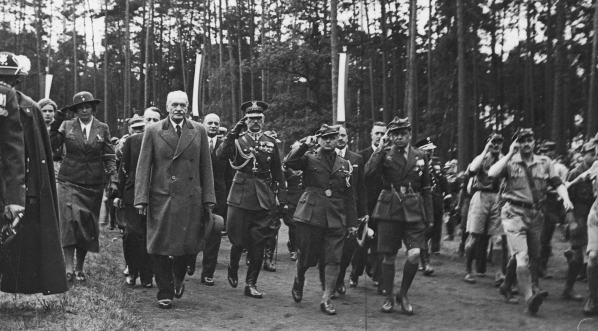  Międzynarodowy zlot harcerzy w Spale, lipiec 1935 roku.  