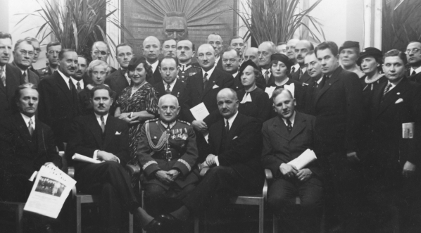  Otwarcie siedziby Zarządu Federacji Polskich Związków Obrońców Ojczyzny w Warszawie 14.12.1934 r.  