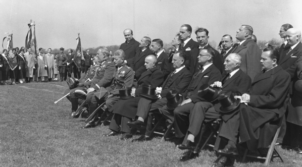  Uroczystości 3 Maja w Krakowie w 1936 roku.  