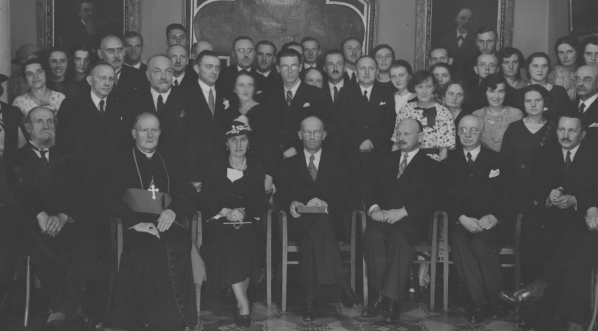  Jubileusz 25 lecia pracy naukowej profesora Oskara Haleckiego w czerwcu 1936 roku.  