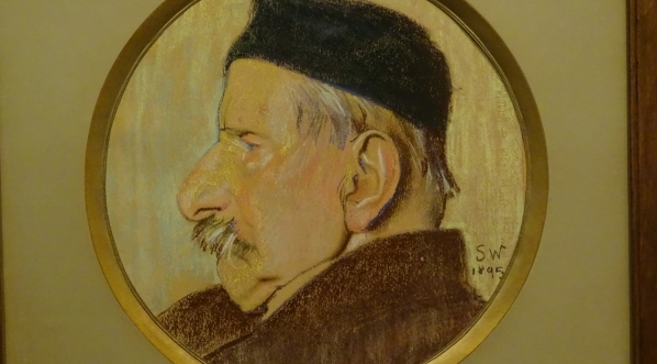  "Portret Kazimierza Stankiewicza, wuja artysty" Stanisława Wyspiańskiego.  