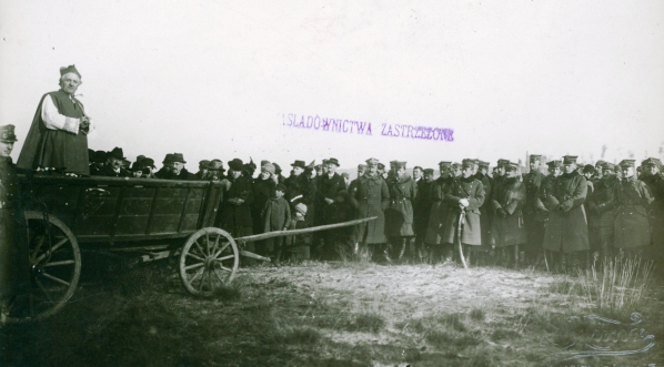  Kazanie biskupa Władysława Bandurskiego wygłoszone do ochotników 205 Pułku Artylerii Polowej na Błoniach janowskich we Lwowie 15.11.1920 r.  