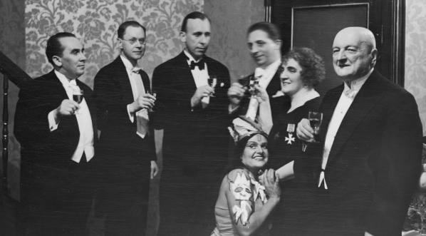  Jubileusz 35 lecia pracy artystycznej Janiny Korolewicz-Waydowej zorganizowany w Operze Warszawskiej 6.04.1935 r.  