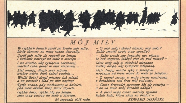  "Mój miły" Edwarda Słońskiego.  